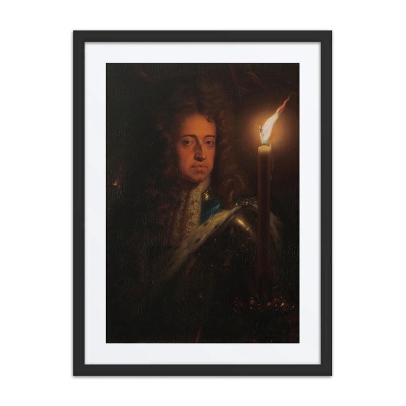 Portrait of William III by Candlelight