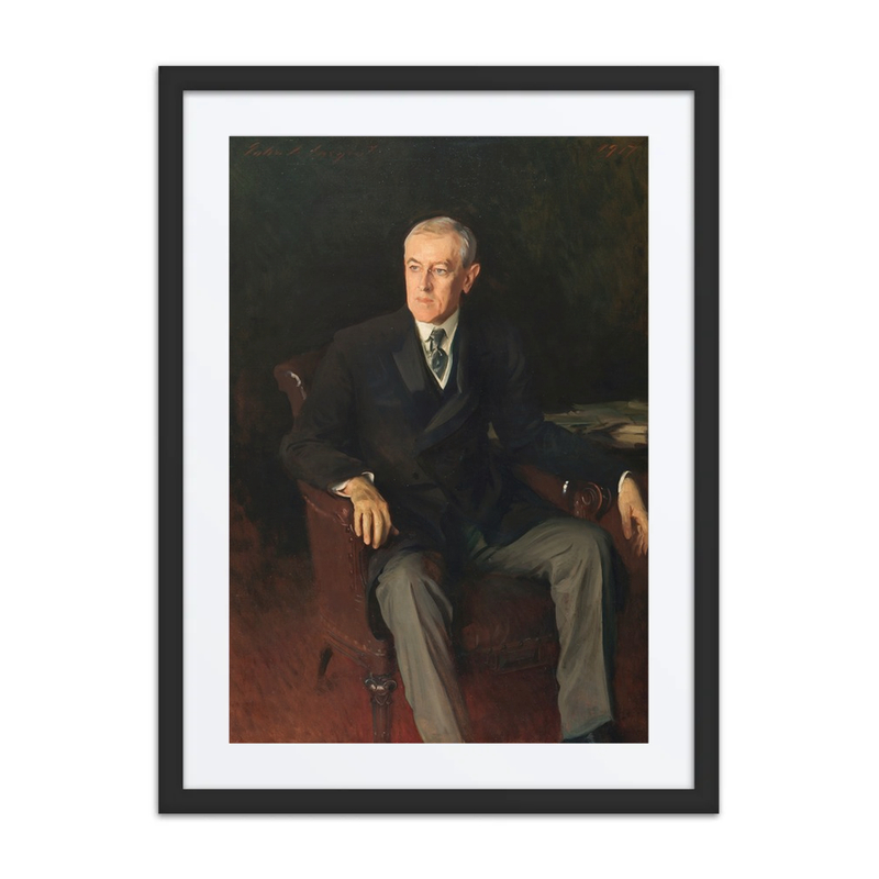Portrait of Woodrow Wilson