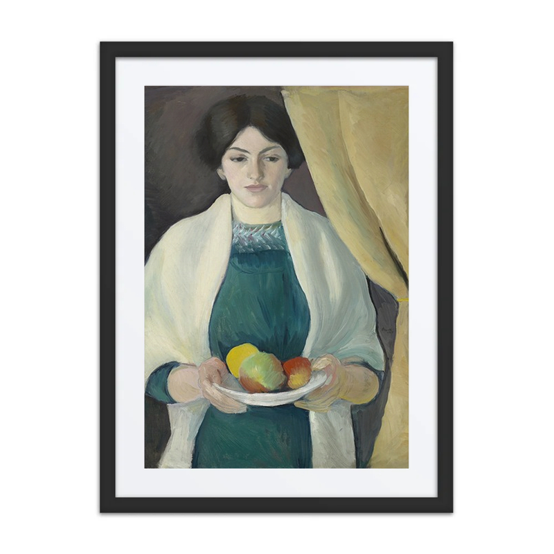 Portrait with Apples