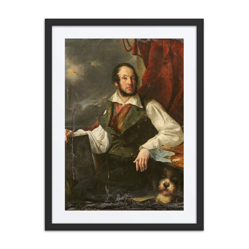 Porträt des Malers Antonio de Pian