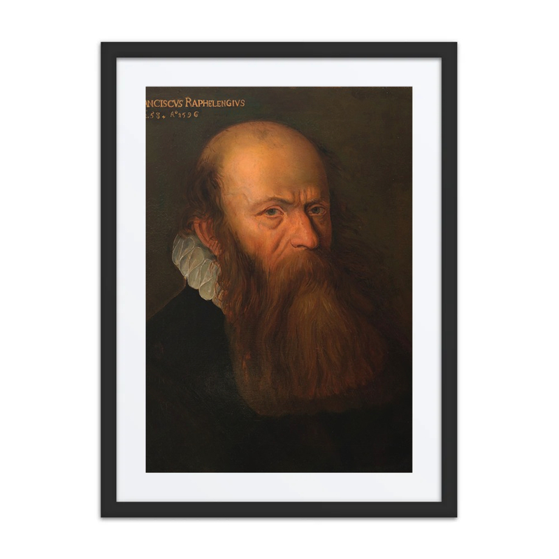 Portret Van Franciscus Raphelengius