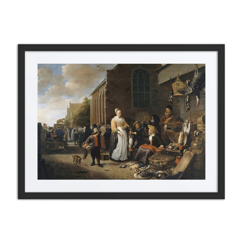 Poultry Market in Rotterdam