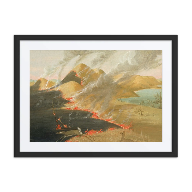 Prairie Bluffs Burning
