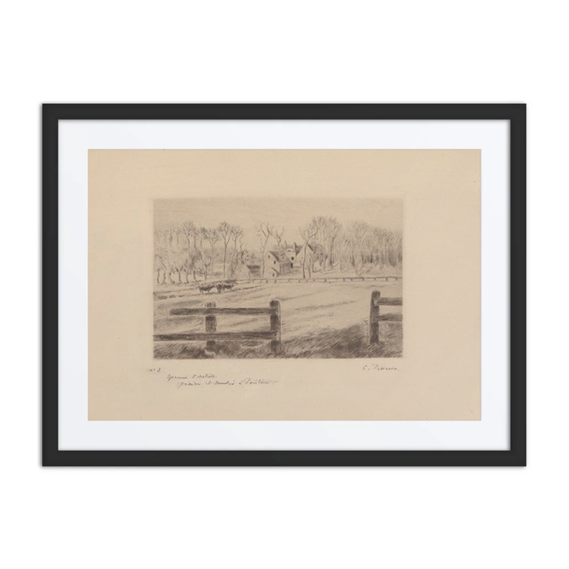 Prairie et Moulin, à Osny