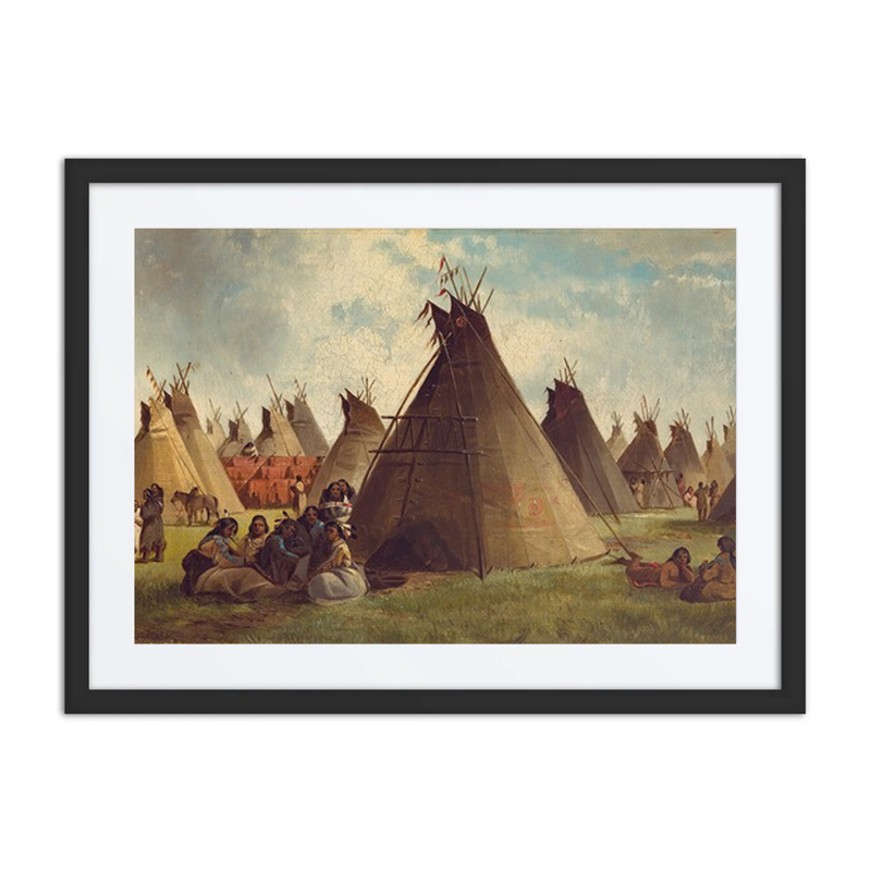 Prairie Indian Encampment