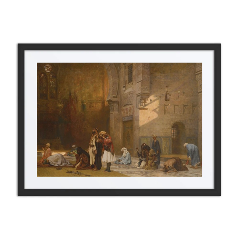 Prayer in the Mosque, Cairo