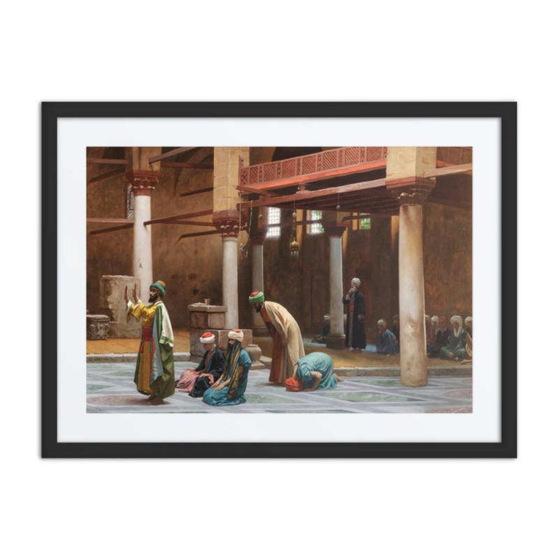 Prayers in the Mosque