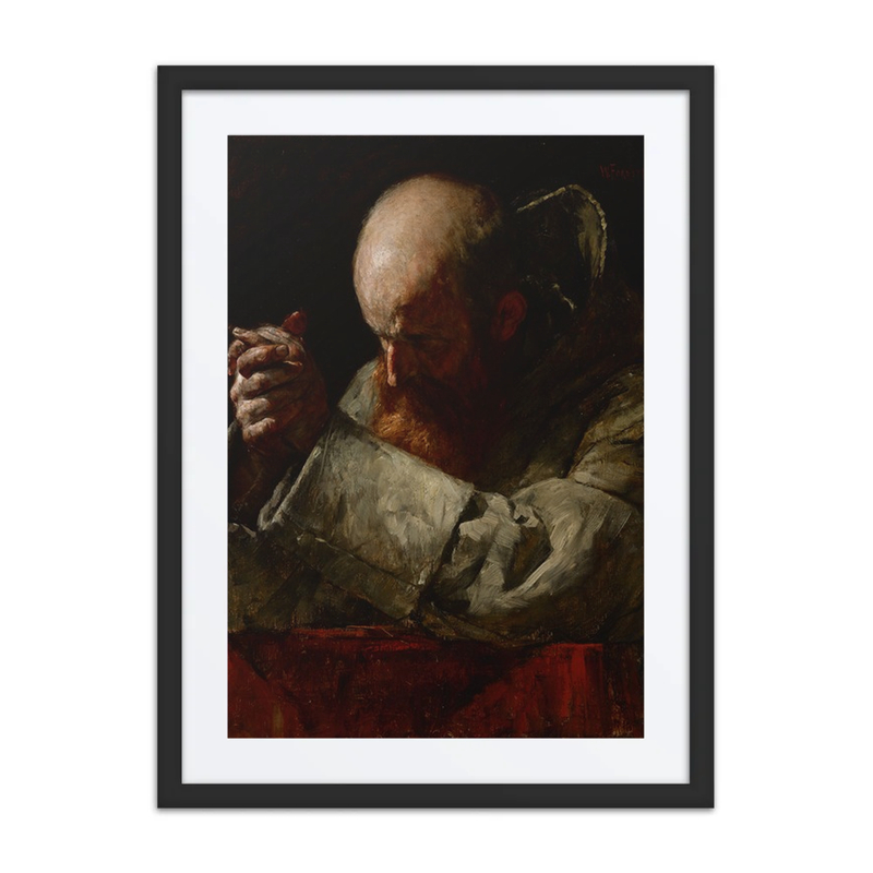 Praying Monk
