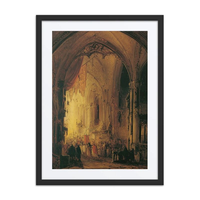 Procession in a Cathedral