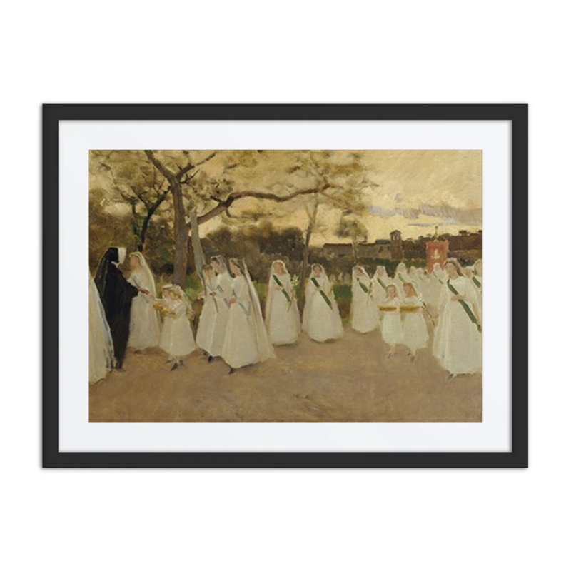 Procession of Schoolgirls