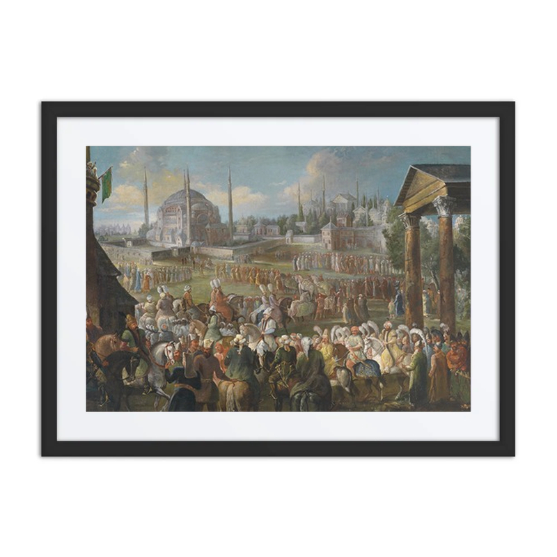 Procession of the Sultan in Istanbul