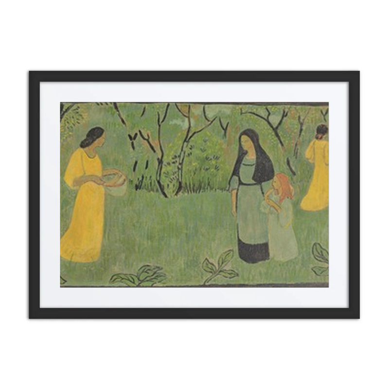 Promenade du Dimanche (Yellow Dresses)