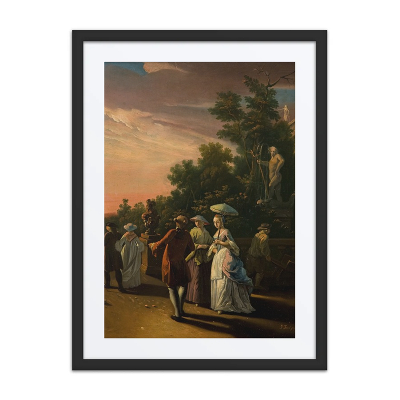 Promenading in a Park