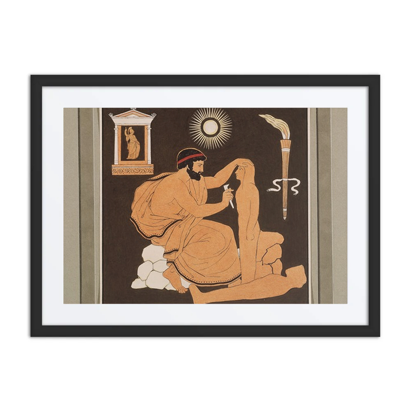 Prometheus Molding Man from Clay