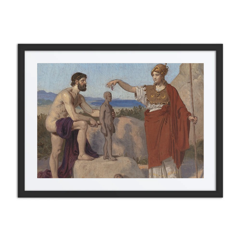 Prometheus Moulding Man from Clay