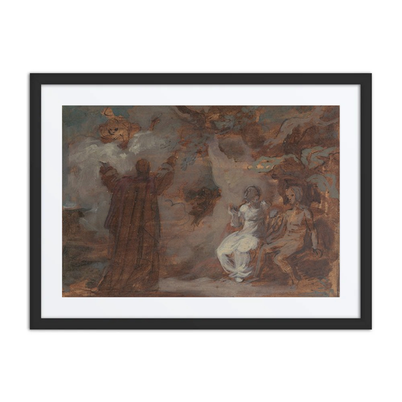 Prospero Conjuring a Masque for Ferdinand and Miranda