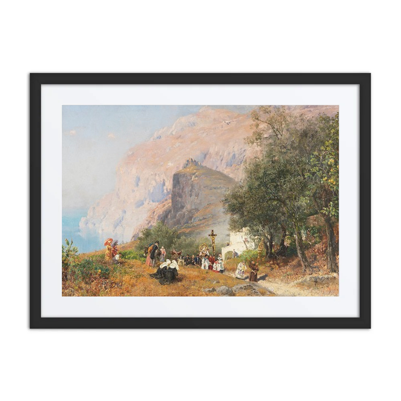 Prozession Auf Capri