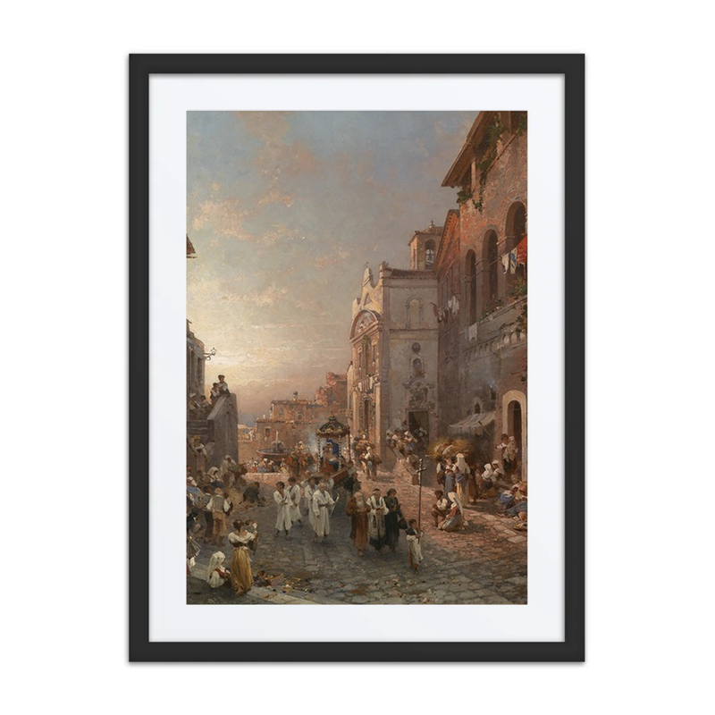 Prozessionszug in Neapel