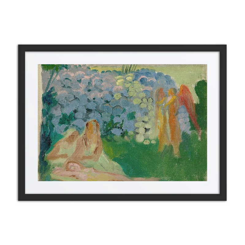 Psyché aux Hortensias