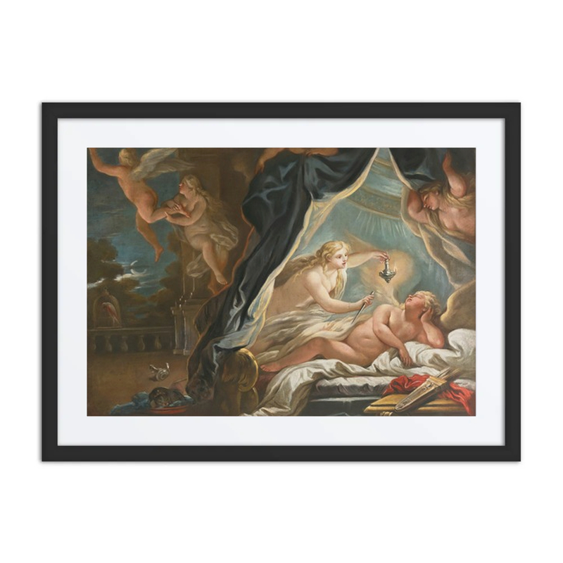 Psyche Discovering the Sleeping Cupid