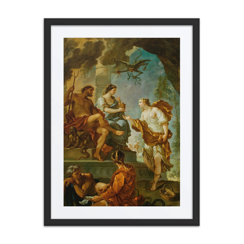 Psyche Obtaining the Elixir of Beauty from Proserpine