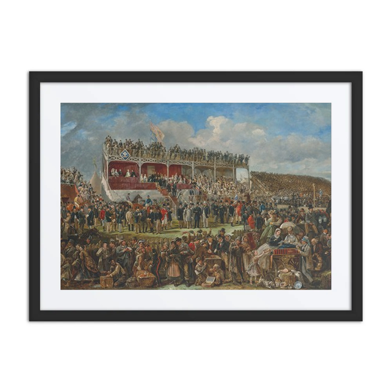 Punchestown Races, 1868