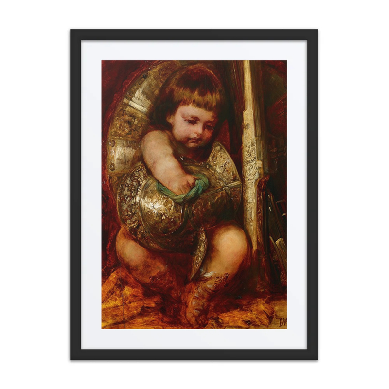 Putto Cleaning the Arms of Mars