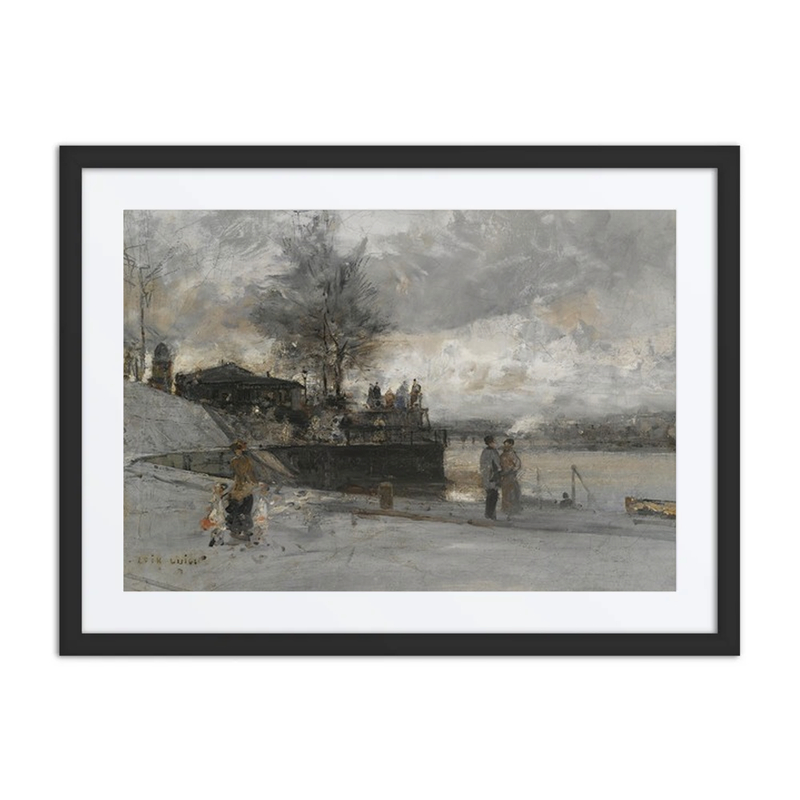 Quai on the Seine, Paris