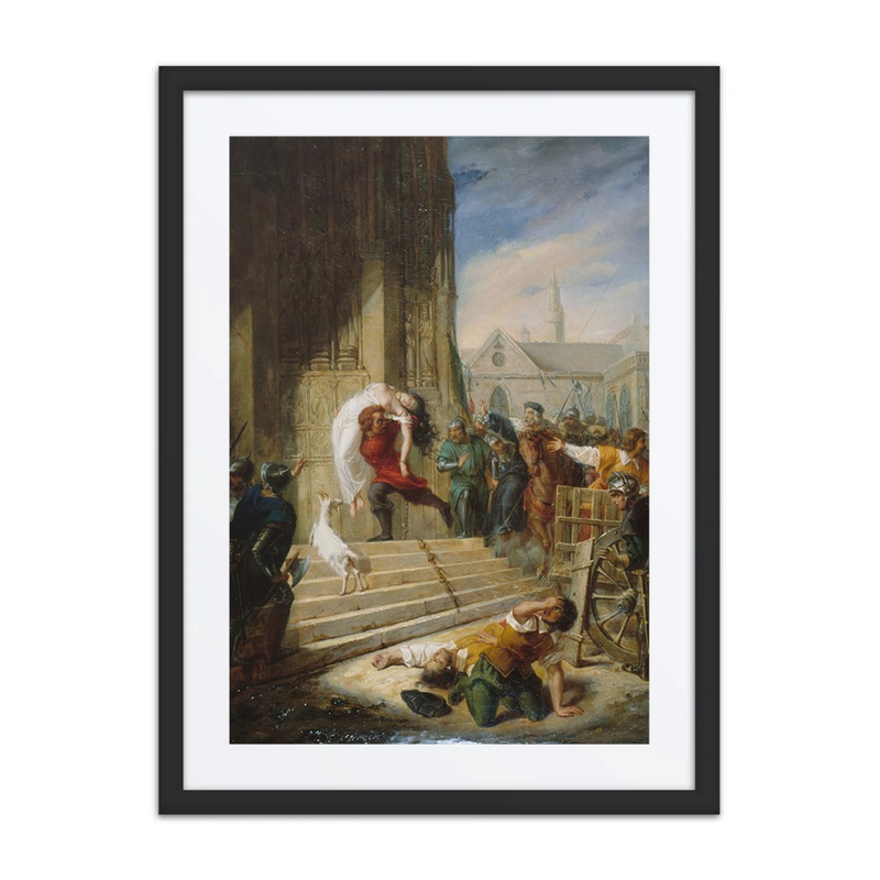 Quasimodo Saving Esmeralda
