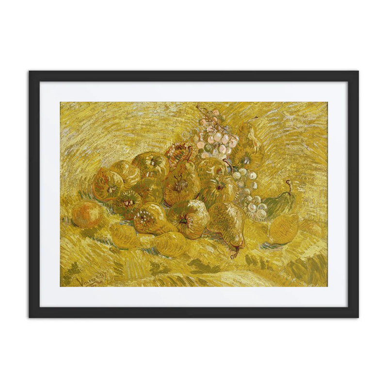 Quinces, Lemons, Pears and Grapes