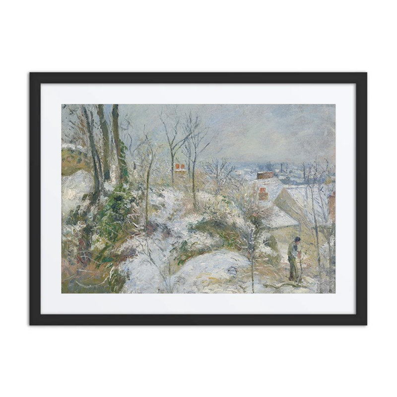 Rabbit Warren at Pontoise, Snow