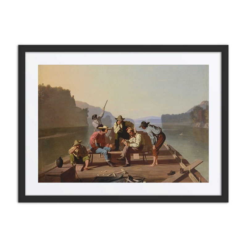 Raftsmen Playing Cards