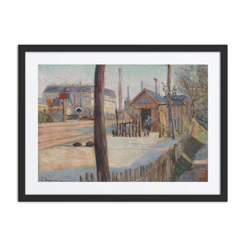 Railway Junction Near Bois-Colombes