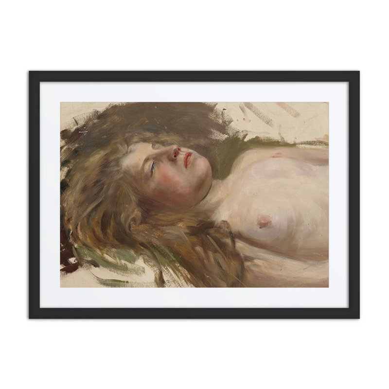 Reclining Nude (Sketch)