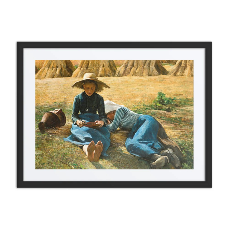 Resting in the Fields