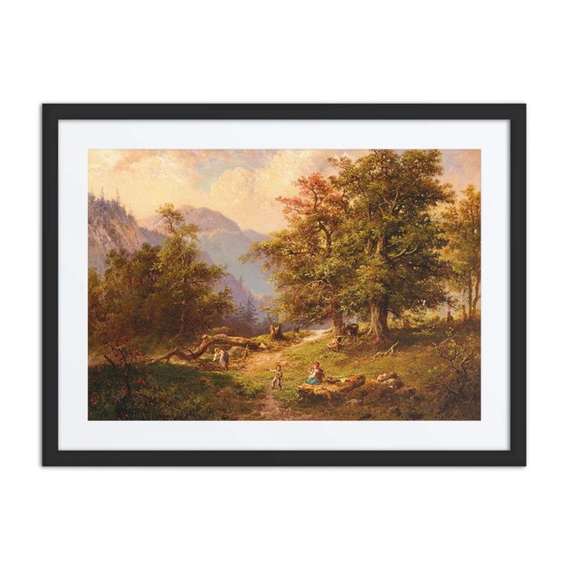 Resting in the Forest