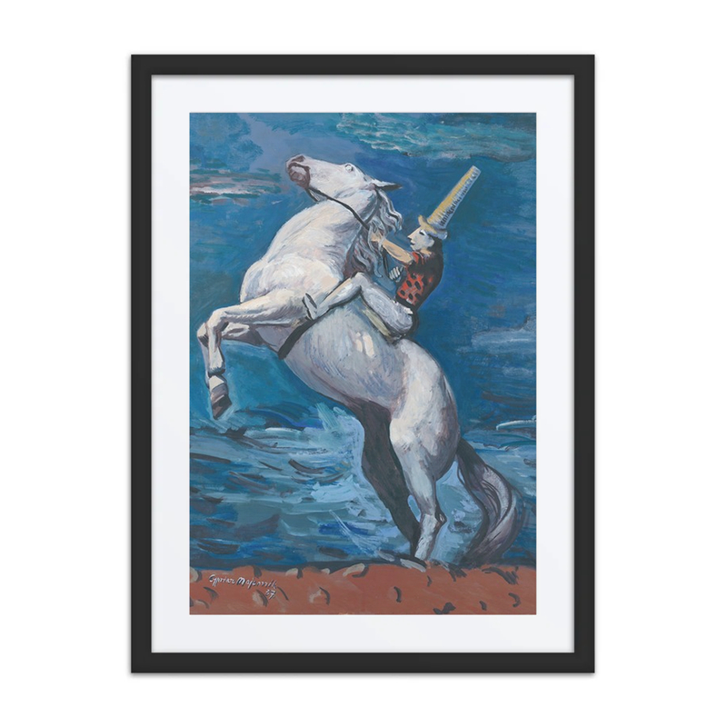 Rider by Seashore