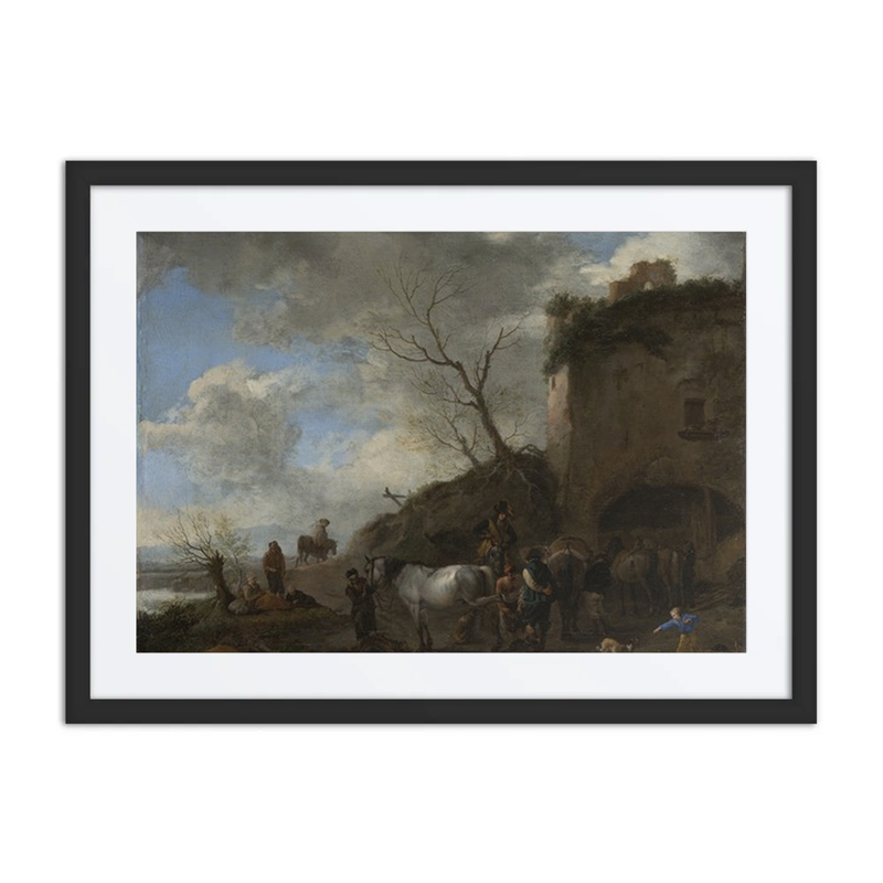 Riders at a Blacksmith’s