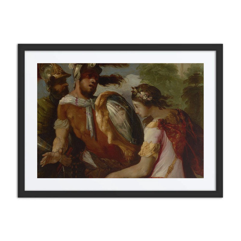 Rinaldo and Armida with the Mirror-Shield