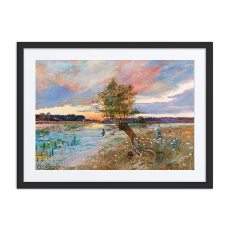 River at Sunset