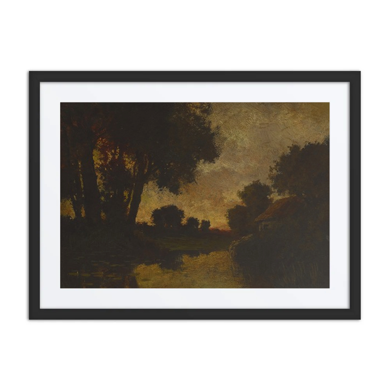 River at Sunset