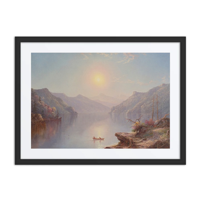 River Landscape at Daybreak