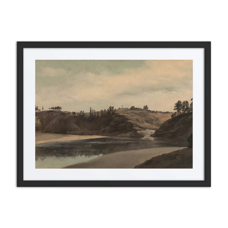 River Landscape in Brittany