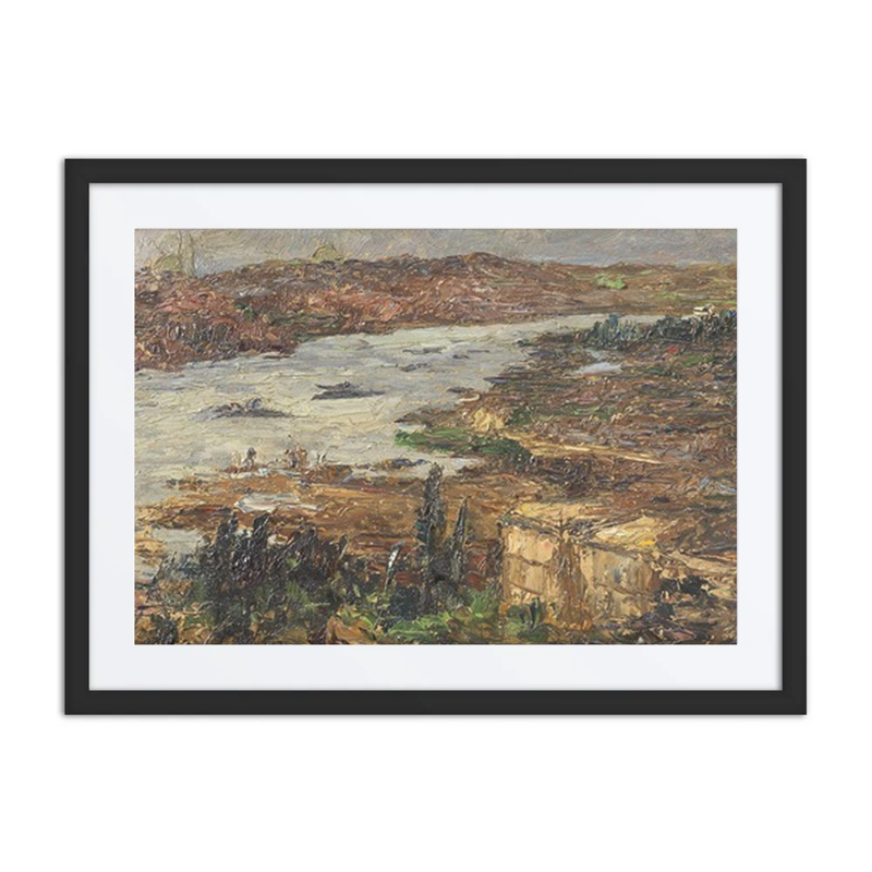 River Landscape (Oil Study)