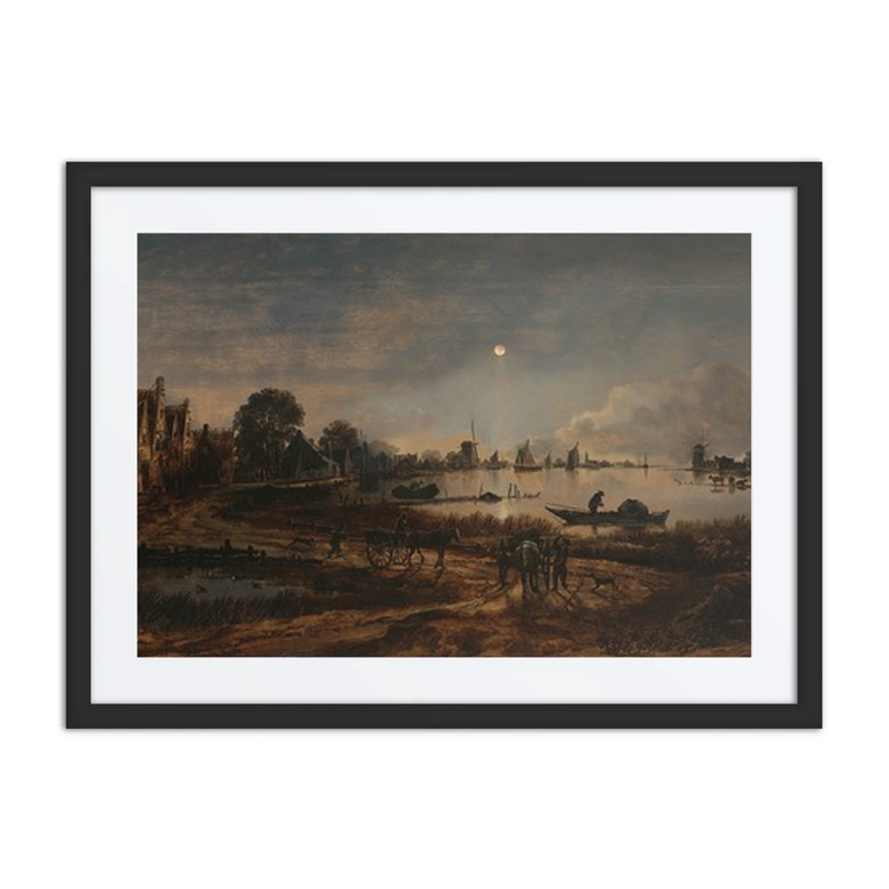 River View by Moonlight