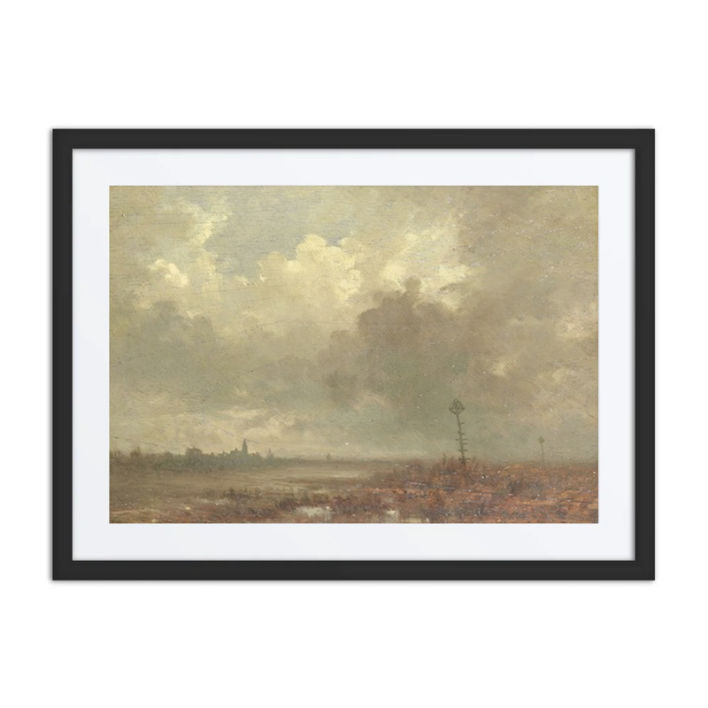 Riverside View at Evening