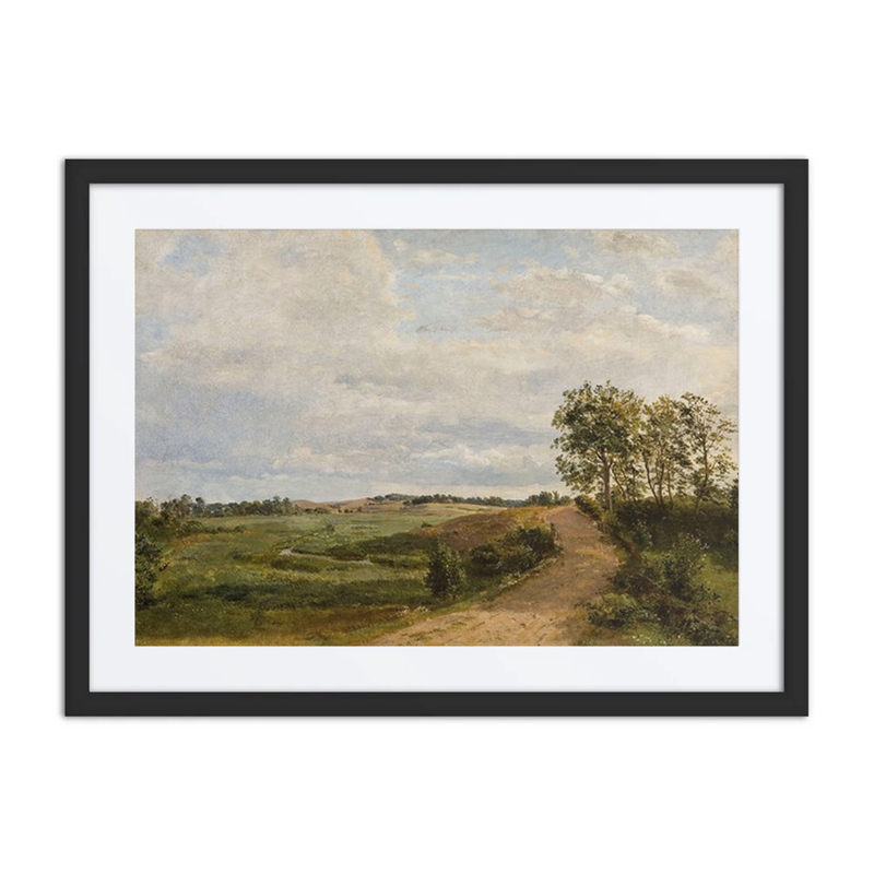 Road Across the Hills. Study