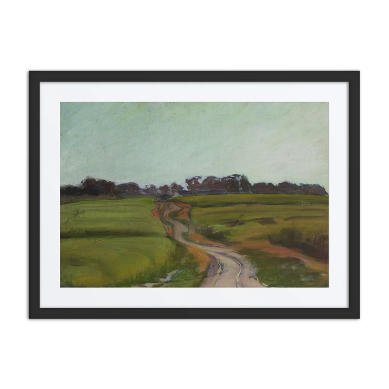 Road Among Fields