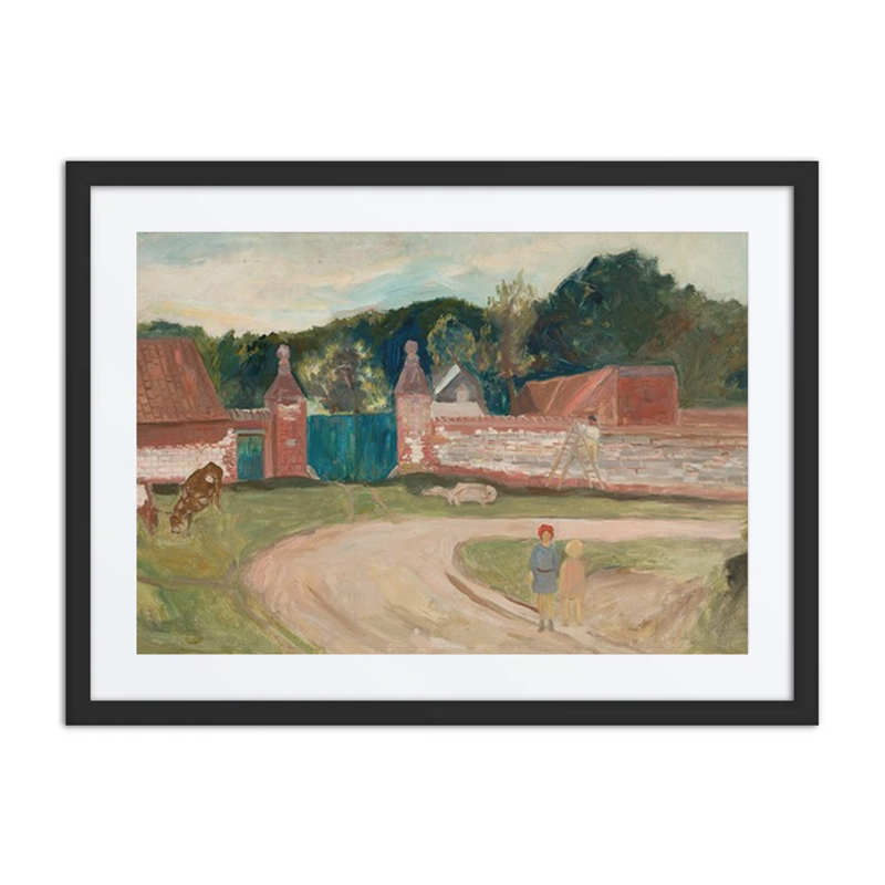 Road in Front of the Farm