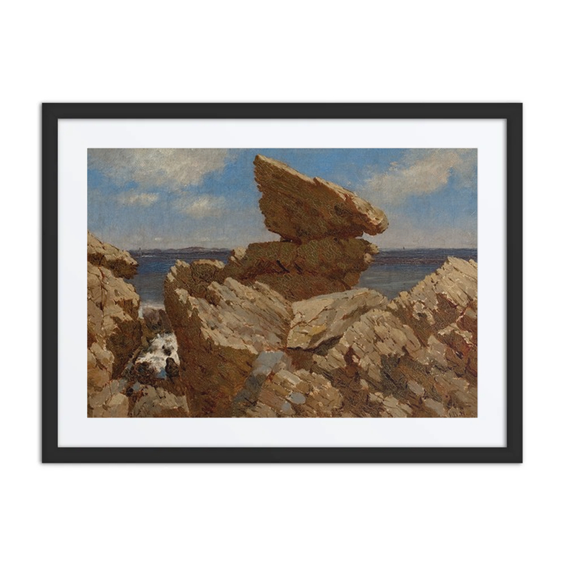 Rocky Cove with Balancing Rock